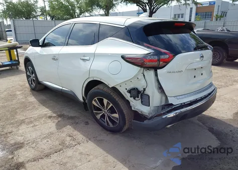 2020 Nissan Murano S Fwd from USA, damaged, VIN 5N1AZ2AJ6LN163493